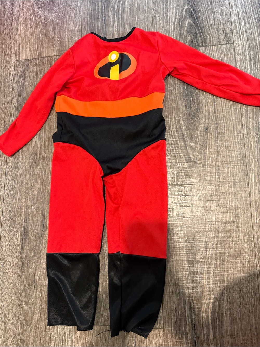 The Incredibles Red Kids Costume - Long Sleeve Superhero Jumpsuit